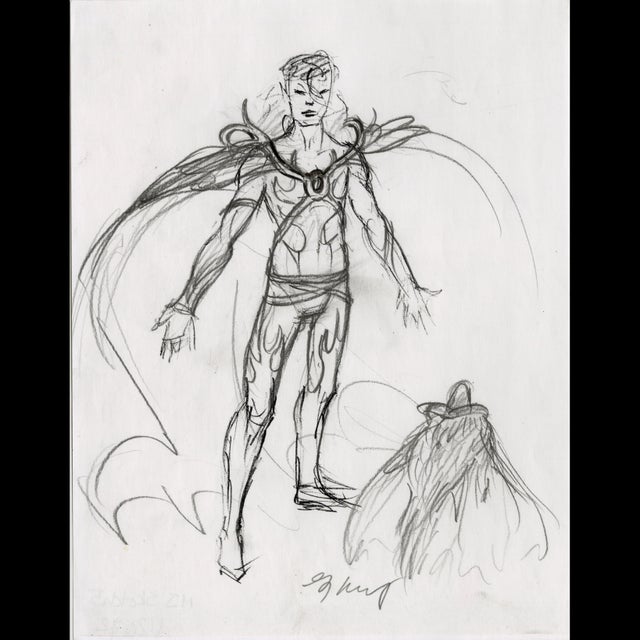 Michael Jackson Sketch 5 - Greg Hildebrandt - 112672 Comic Art