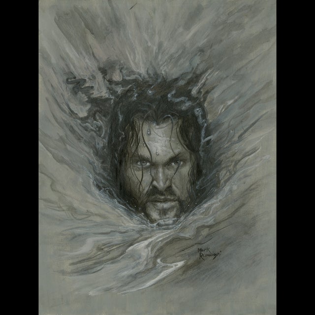 Jason Momoa - Aquaman - P - Mark Romanoski - 112906 Comic Art