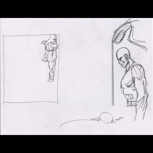 Unknown Study Sketch - Walt Simonson - 119046 Comic Art