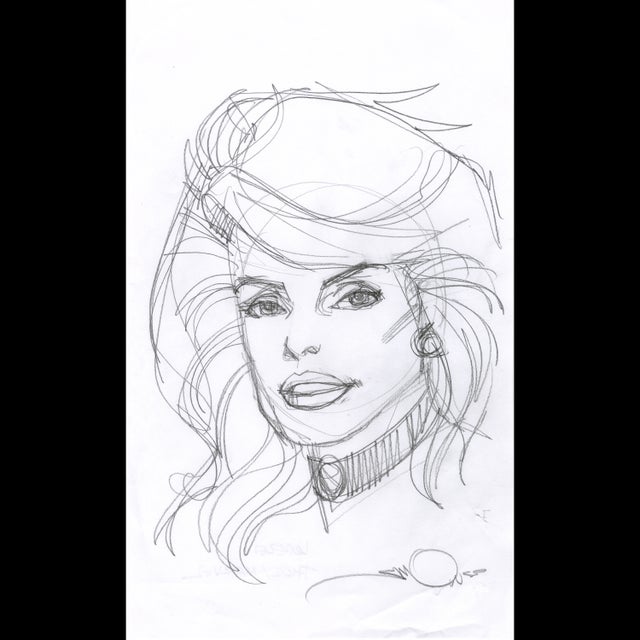 Lorelei - Thor/Marvel Sketch - Walt Simonson - 120408 Comic Art