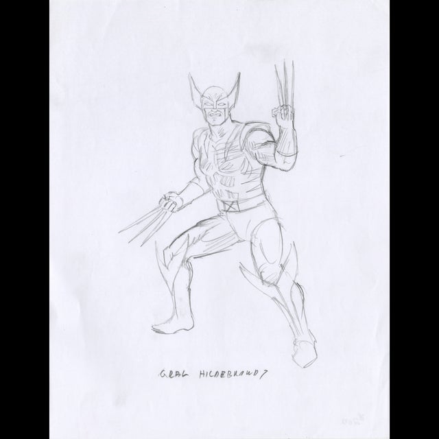 Wolverine - Marvel Masterpieces Trading Card Art - Greg Hildebrandt  122018 Comic Art