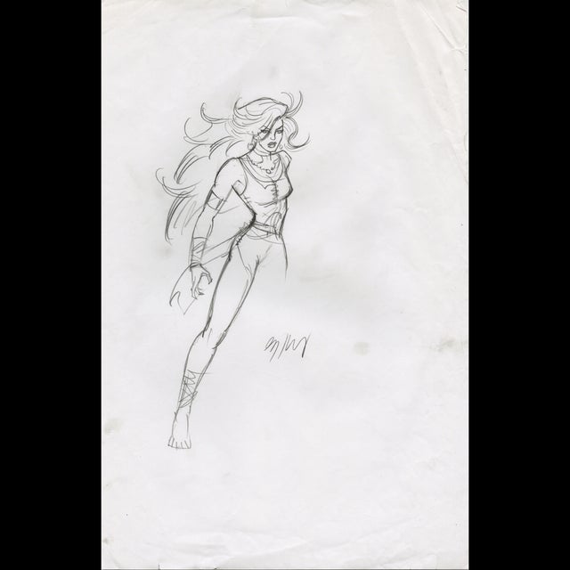 Sheena: Queen of the Jungle - Sketch#2 - Greg Hildebrandt - 122337 Comic Art