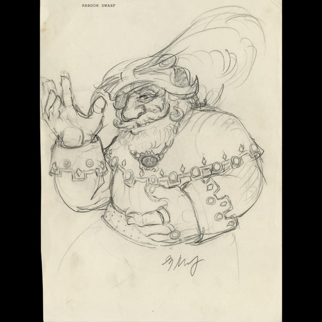 Random Dwarf from Robin Hood - Greg Hildebrandt - 122281 Comic Art