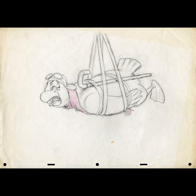 121918 - Disney Animation Orville Sketch Comic Art