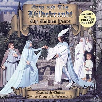 Greg and Tim Hildebrandt The Tolkien Years Expanded Edition -2002 Art Book Comic Art