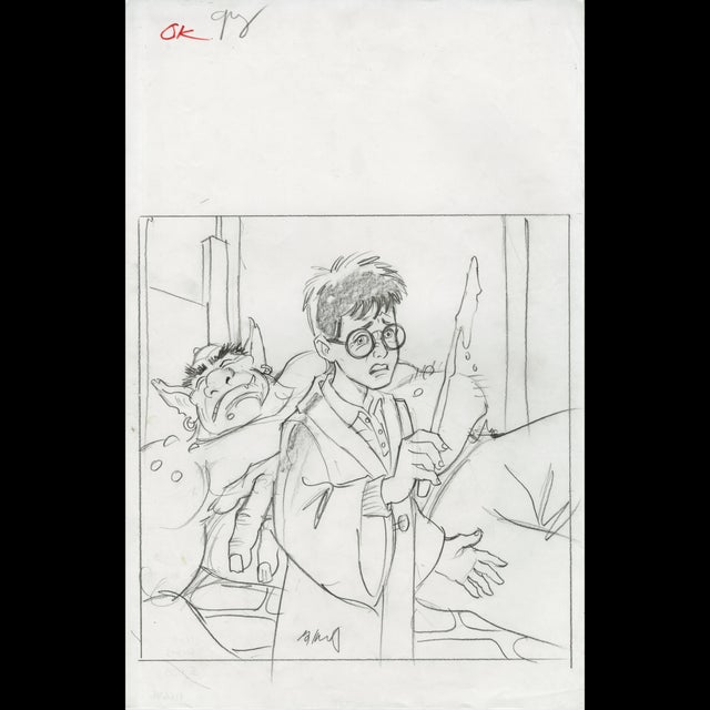 Troll Boogies - Harry Potter - Greg Hildebrandt - 116656 Comic Art