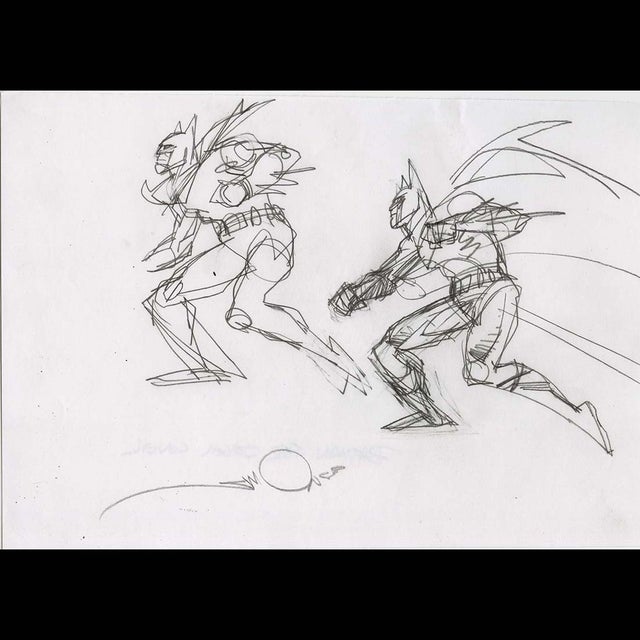 119068 - $275 - Walt Simonson - Batman for Joker CVR Comic Art