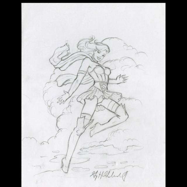Superwoman - Greg Hildebrandt - 122206 Comic Art