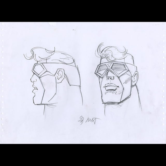 What if Stan Lee Created the DC Universe, Superman Head Study - Greg Hildebrandt - 115869 Comic Art