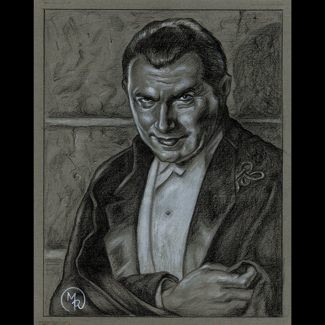Dracula - Preliminary Sketch - P - Mark Romanoski - 103082 Comic Art