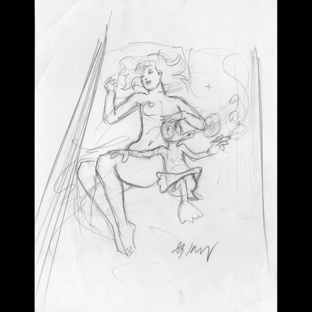 Howard The Duck - Marvel Comics Sketch - Greg Hildebrandt - 122030 Comic Art