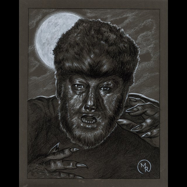 Werewolf - Preliminary Sketch - P - Mark Romanoski - 103076 Comic Art