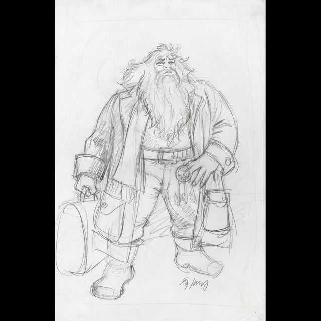 Hagrid Keeper of the Keys - Harry Potter - Greg Hildebrandt - 116648 Comic Art