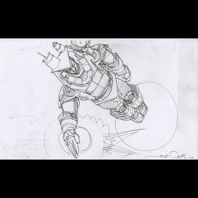 116800 - Walt Simonson - Old Rojas - Star Slammers - Ukraine Charity Comic Comic Art