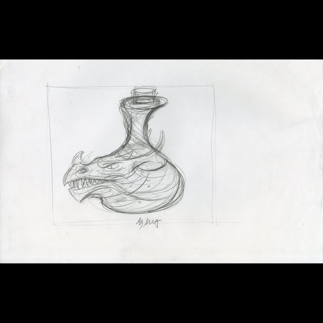 Dragon Potion - Harry Potter - Preliminary Sketch - Greg Hildebrandt - 119861 Comic Art