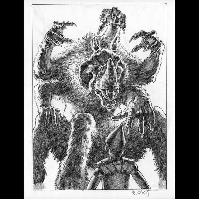 Oz Beast - P - Greg Hildebrandt - 106295 Comic Art