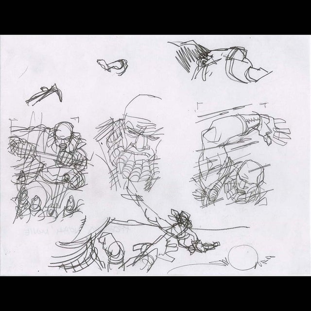 119048 - $175 - Walt Simonson - Noah Comic Art
