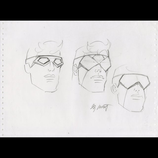 What if Stan Lee Created the DC Universe, Superman Head Study - Greg Hildebrandt - 119747 Comic Art