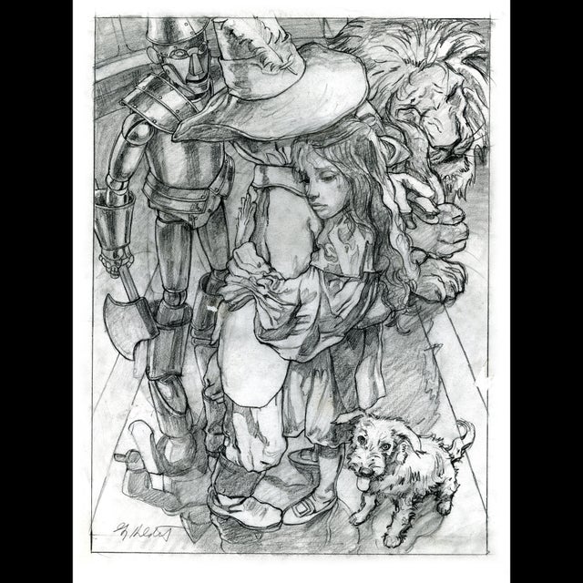 The Final Goodbye - Wizard of Oz - P - Greg Hildebrandt - 108070 Comic Art