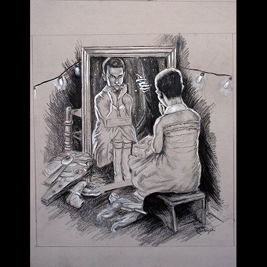 Pop Meets Rockwell Study - Eleven: NYCC Special - P - Mark Romanoski - 112875 Comic Art