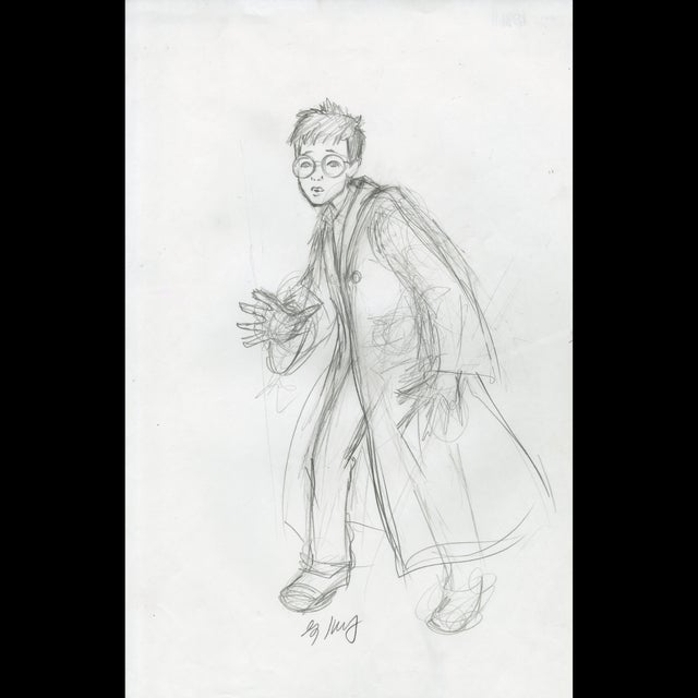 Harry Potter - Preliminary Character Sketch - Greg Hildebrandt - 119869 Comic Art