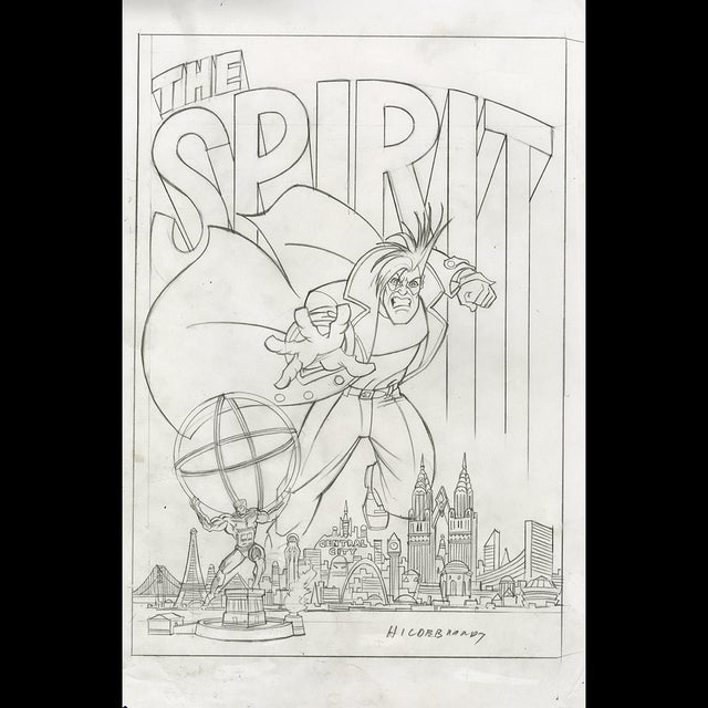 The Spirit, Pre-Production Concept Art - Brothers Hildebrandt - 113747 Comic Art