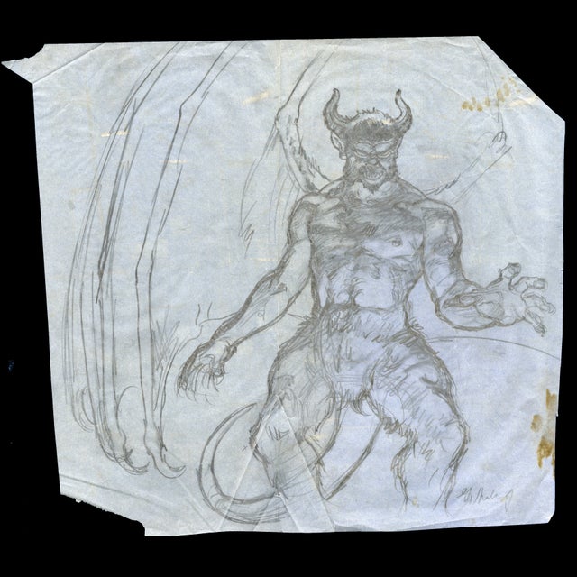 Verlak - Atlantis - Preliminary Concept Sketch - Greg Hildebrandt - 122922 Comic Art