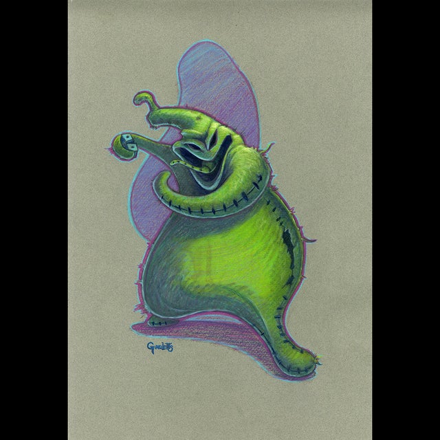 A Nightmare Before Christmas: Oogie Boogie - Drawing - Keith Garletts - 115255 Comic Art