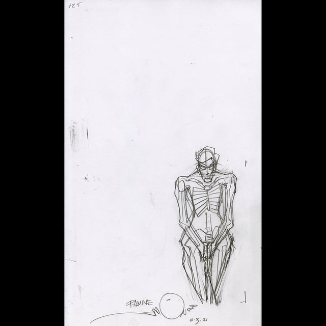 117371 - Walt Simonson - Famine Comic Art