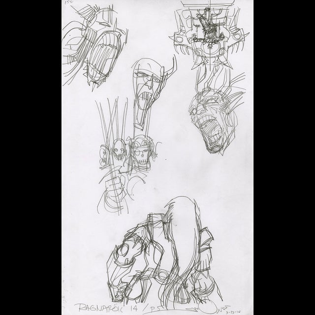 117442 - Walt Simonson - Ragnarok 14 - Page #5 Comic Art