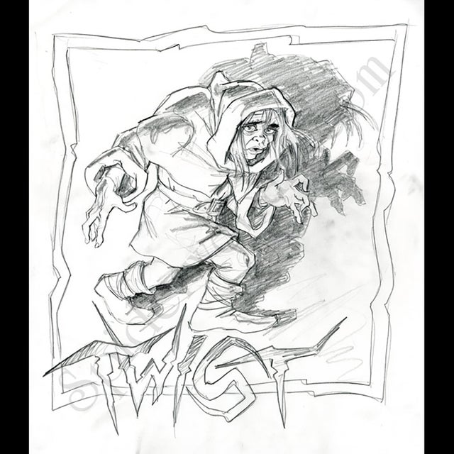 Trans-Siberian Orchestra: Twist - T-Shirt Concept Design - Greg Hildebrandt - 108633 Comic Art