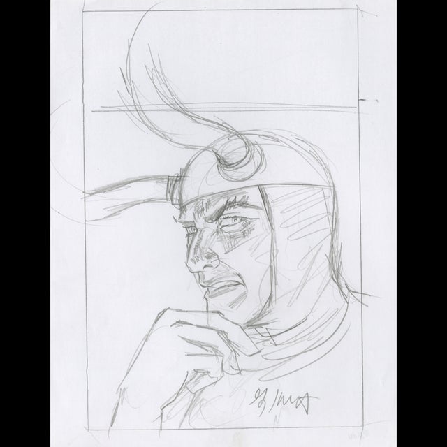 Loki #3 - Marvel Comics Sketch - Greg Hildebrandt - 122029 Comic Art