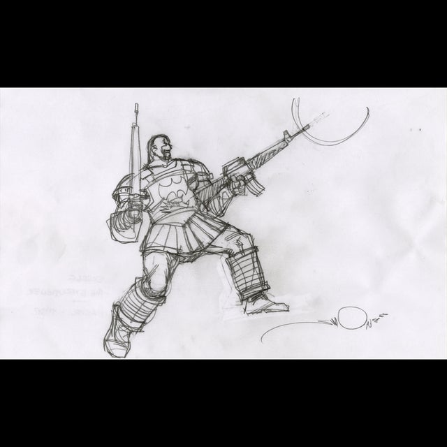 Skurge The Executioner - Thor/Marvel Sketch - Walt Simonson - 120399 Comic Art