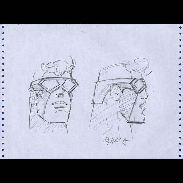 What if Stan Lee Created the DC Universe, Superman Head Study - Greg Hildebrandt - 115800 Comic Art
