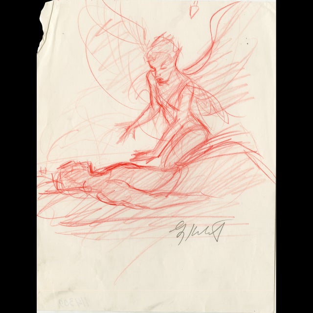 John Carter of Mars - Preliminary Rough Sketch - Greg Hildebrandt - 114137 Comic Art