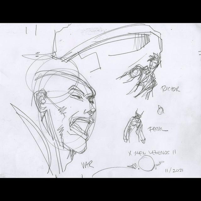116787 - Walt Simonson - X-Men Legends 2 Comic Art