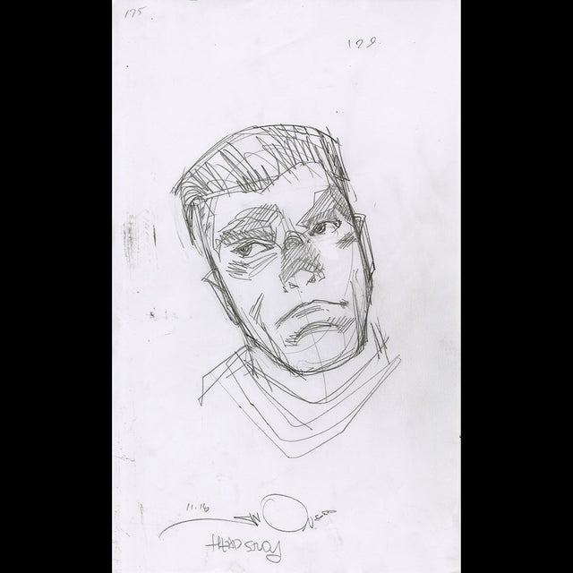 117389 - Walt Simonson - Hell Study Comic Art