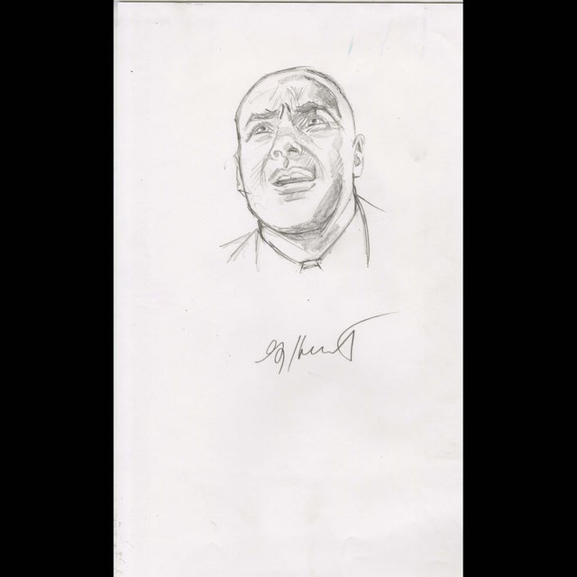 Superman Last God of Krypton  Greg Hildebrandt Original Sketch - 117478 Comic Art