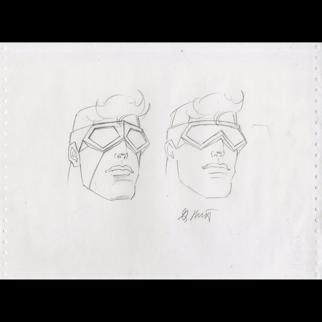 What if Stan Lee Created the DC Universe, Superman Head Study - Greg Hildebrandt - 119744 Comic Art