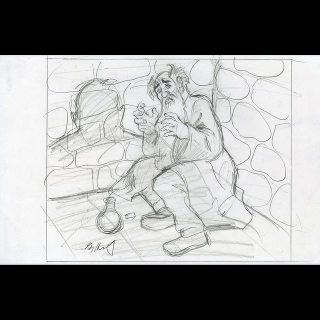 Prisoner - Harry potter - Preliminary Concept Sketch - Greg Hildebrandt - 119853 Comic Art