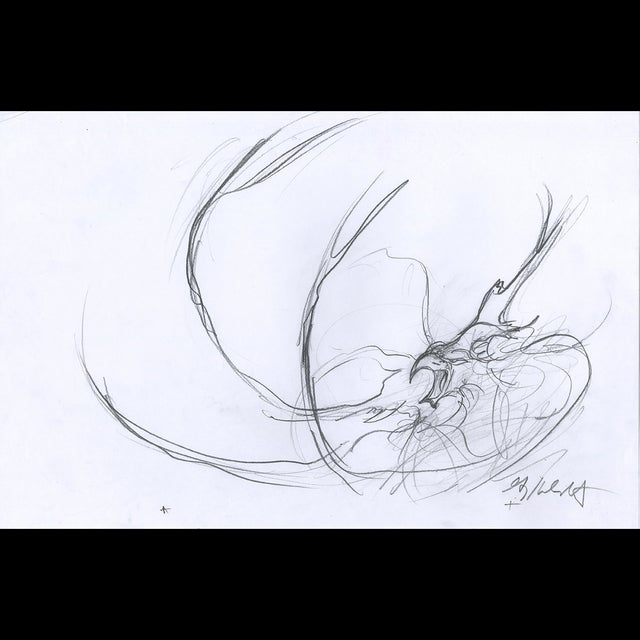 Magic: The Gathering, Wear Away - Preliminary Sketch - Greg Hildebrandt - 115497 Comic Art