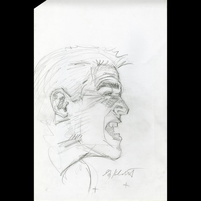 Old Man Logan - Wolverine Sketch - Greg Hildebrandt Comic Art