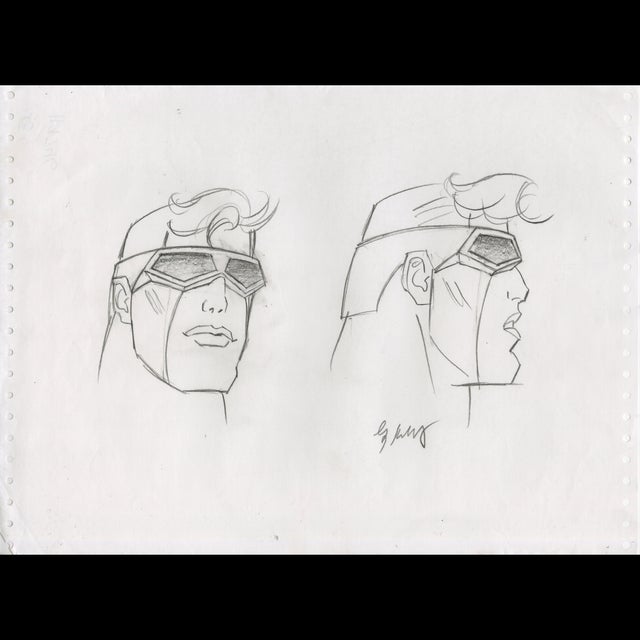 What if Stan Lee Created the DC Universe, Superman Head Study - Greg Hildebrandt - 119746 Comic Art