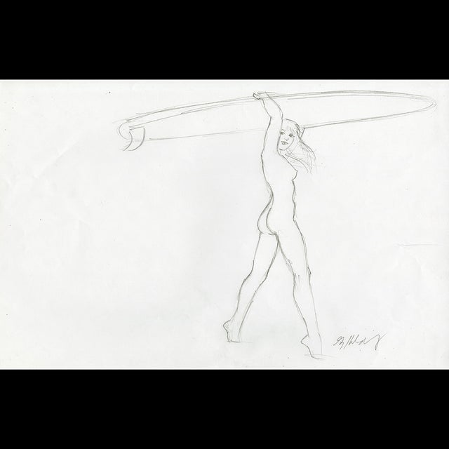 Sunshine Makes Me Happy, Preliminary Concept Sketch - Greg Hildebrandt - 112491 Comic Art