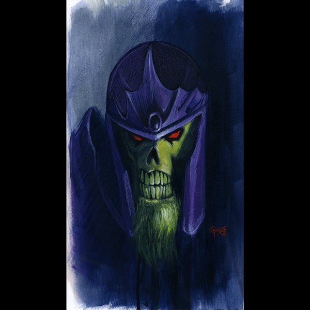 Barbarian Skeletor, Color Rough - Keith Garletts - 116101 Comic Art
