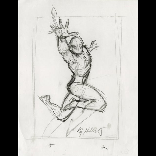 Spiderman - Marvel Masterpieces Trading Card Art - Greg Hildebrandt  122037 Comic Art