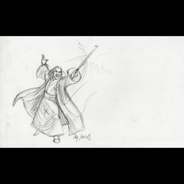 Expelliarmus - Harry Potter - Preliminary Sketch - Greg Hildebrandt - 119890 Comic Art