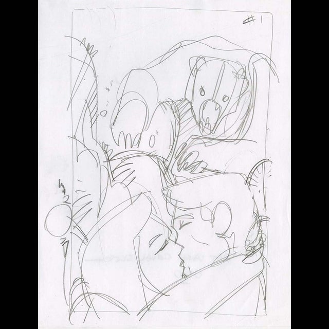 119056 - $150 - Walt Simonson - Bat Lash Comic Art