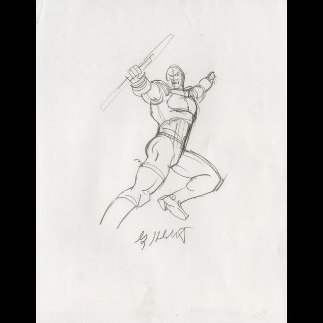 Night Thrasher - Marvel Masterpieces Trading Card Art - Greg Hildebrandt  122060 Comic Art