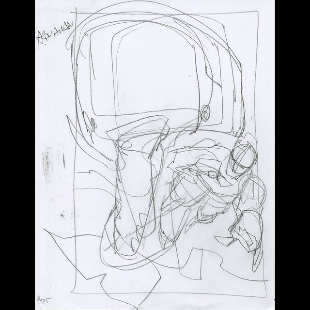 117400 - Walt Simonson - Aquaman Sketch Comic Art